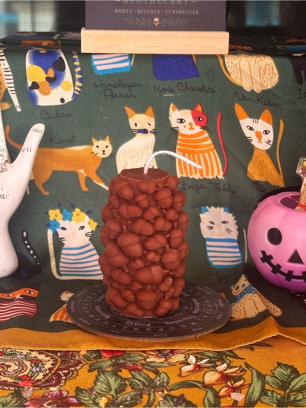 Woodland Acorn Candle